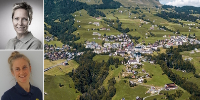 Nach Dr. med. Nicole Schneebergers (l.o.) Abgang führt Dr. med. Rahel Dlamini Meier (l.u.) die im Sommer eröffnete Ammler «Praxis Weitblick» weiter.