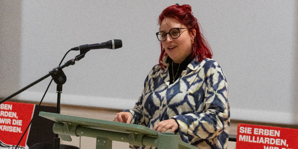 Lara Weibel, Stadtparlamentarierin der SP Stadt St.Gallen, spricht sich für die Initiative «Sex? Aber save!» aus.