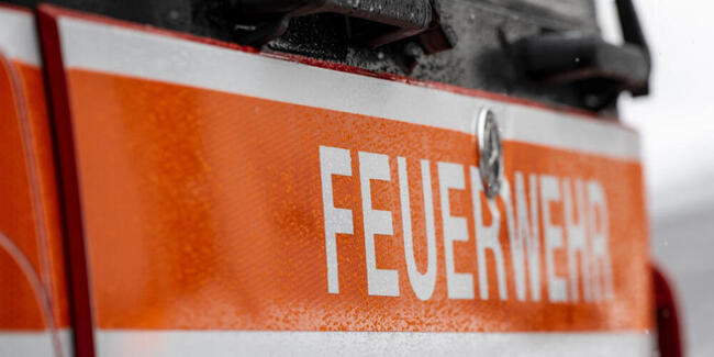 Die Feuerwehr konnte den Brand rasch löschen. (Symbolbild)