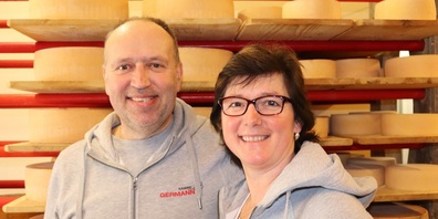 Kathrin und Urs Germann ziehen mit ihrer Käserei nach Gossau um.