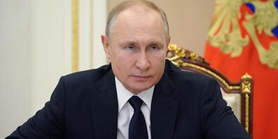 Wladimir Putin, Präsident von Russland, nimmt im Kreml an einer Sitzung per Videokonferenz teil. Foto: Alexei Druzhinin/Pool Sputnik Kremlin/AP/dpa