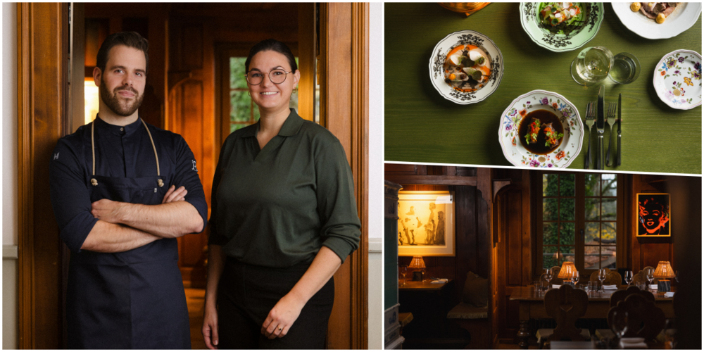 Küchenchef Nicolas Schröder und Serviceleiterin Fabiola Reimund prägen das neue Team der Buech in Herrliberg.