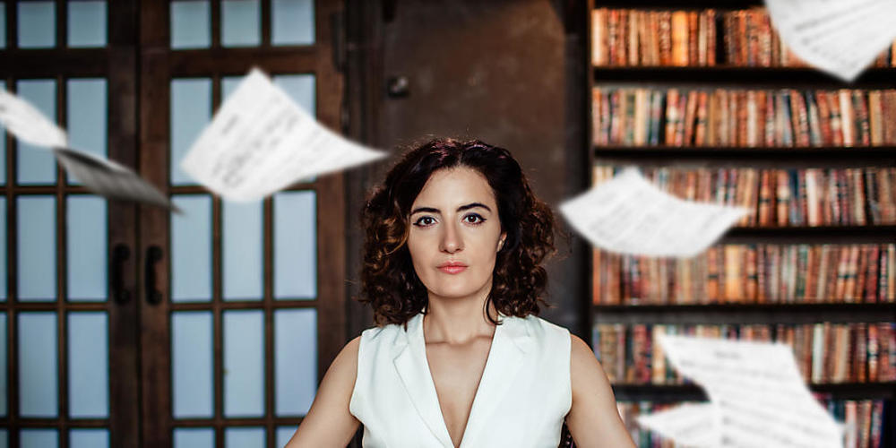 HANDOUT - Die russische Schriftstellerin Alissa Ganijewa. Seit Jahren gilt sie als wichtige Stimme der jüngeren russischen Literatur. In einem kürzlich auf Deutsch erschienenen Roman schildert sie eine von Korruption und Denunziation verdorbene ru...