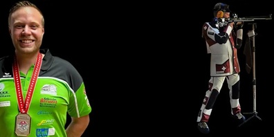 Pascal Bachmann feiert bei den Schiessweltmeisterschaften 2025 in Kairo herausragende Erfolge im 300-Meter-Gewehrschiessen.