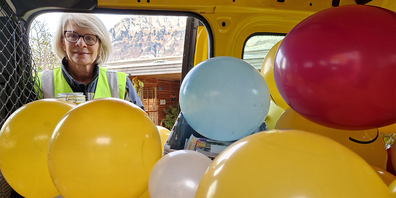 Mary Schneider ist an ihrem letzten Arbeitstag vielen Überraschungen begegnet.