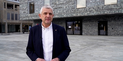 Auf dem Weg der Besserung. Aber Christoph Hiller braucht viel Geduld.