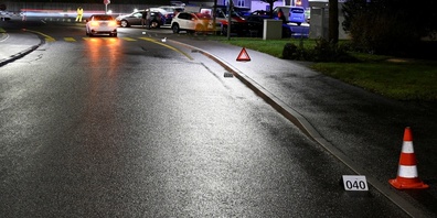Verkehrsunfall auf einem Fussgängerstreifen