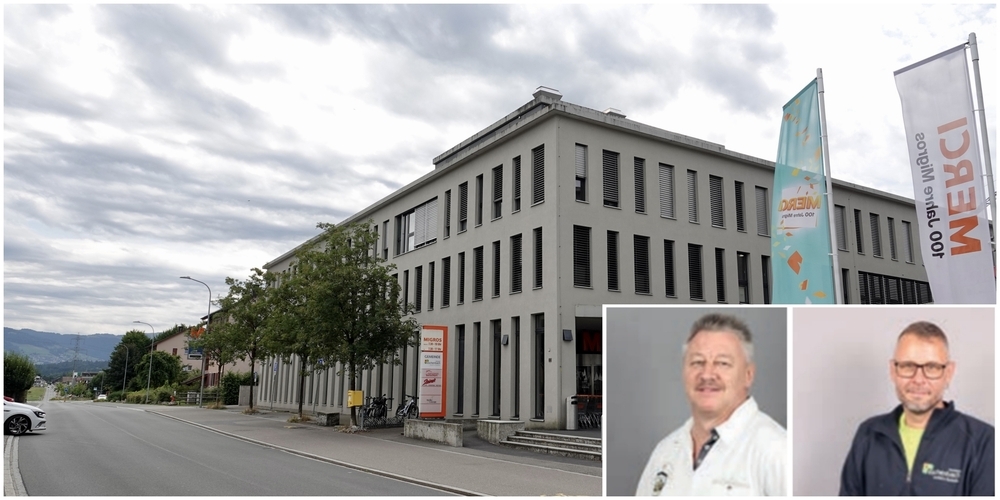 Ignaz Keller (l.) ist nun im wohlverdienten Ruhestand. Roger Allemann trat die Nachfolge an.