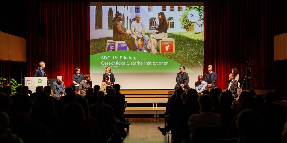 Der Hochschultag der PHSG stellte nachhaltige Bildung und innovative Lernformate ins Zentrum.