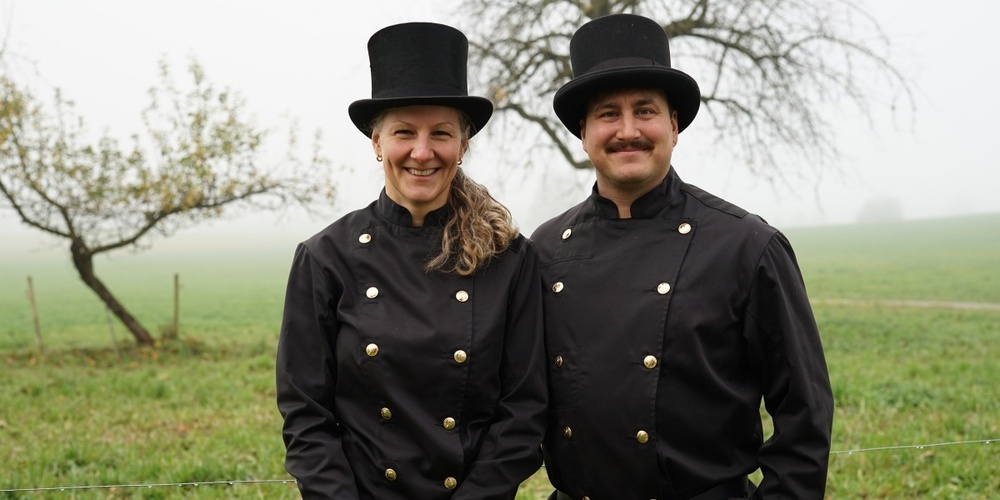 Glück im Doppelpack: Rebekka Rüegg und ihr Mann Daniel Ramsauer sind  privat wie beruflich ein eingespieltes Team.