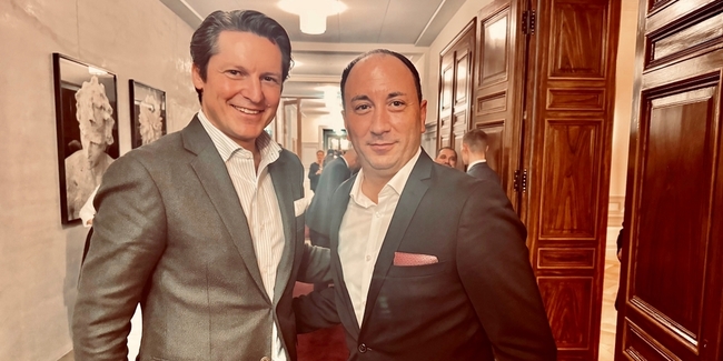 Reto Candrian, CEO Candrian Gastronomie, Martin Mannes, Candrian GL.