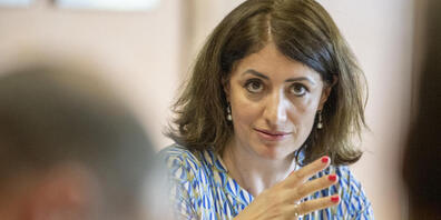 Ylfete Fanaj ist von der Zentralschweizer Regierungskonferenz zu ihrer neuen Präsidentin gewählt worden. (Archivaufnahme)