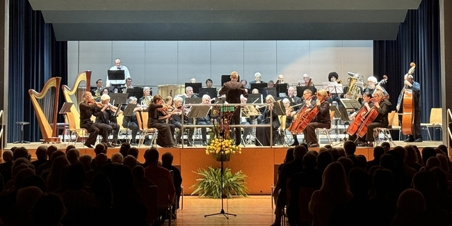 Das Orchester Kaltbrunn Niederurnen spielte am Sonntag, 16. November 2025, mit dem neuen Leiter David Schwarb gross auf im Kupfentreff.
