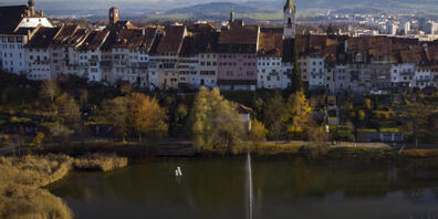 Der Wiler Stadtweiher liegt am Fuss der Altstadt. (Archivbild)