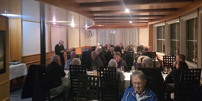 Im Anschluss an die HV  wurde in der "bel étage" im 1. Stock des Hotel Ochsen in Niederuzwil auch das feine Nachtessen und der freundliche Service genossen. 