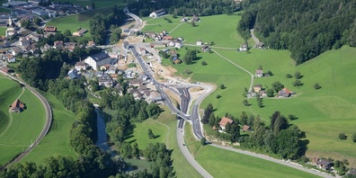 Umfahrungsstrasse Bütschwil-Ganterschwil. (Symbolbild)