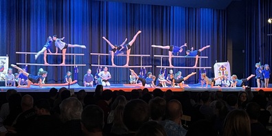 Schon die Kleinen zeigten eindrücklich, was sie im Turnverein lernen. 