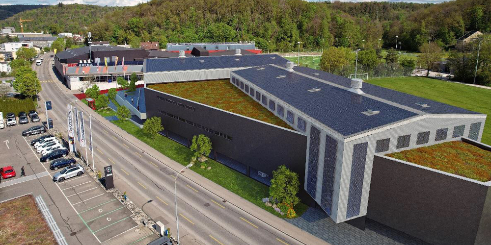 So soll die BBC Arena im Schweizersbild zukünftig aussehen.