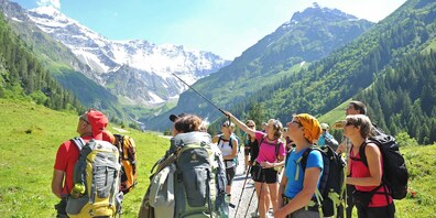Wandern und Spazieren mit Fremdsprachenbonus 