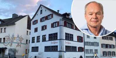 Haus «Zum Pfauen» in Rappis Altstadt: Entweder sind die Polen unanständig oder Ortsbürger und Stadtrat haben mit der Museumskündigung im Schloss geschlampt.