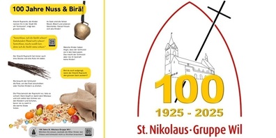 Plakat 4 - 100 Jahre St. Nikolaus-Gruppe Wil .