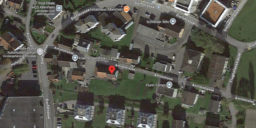 Das Grundstück an der Anriststrasse 12 soll für über drei Millionen Franken verkauft werden