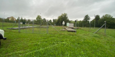 Regenüberlaufbecken Morgenthal, Ausfahrt Russikon in Richtung Fehraltorf.