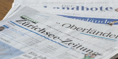 Tamedia zügelt die Redaktion der «Zürichsee-Zeitung» nach Zürich. Sie verlässt damit die Region, aus der sie berichtet. (Archivbild)