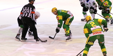 Diesen Bully gewannen die Lustenauer, das Spiel gegen Laibach wurde aber mit 0:8 Toren verloren.