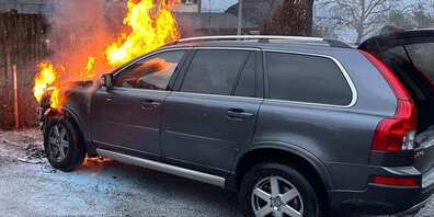 Der Autofahrer wurde leicht verletzt.