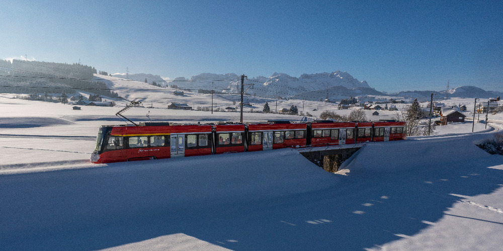 S21 auf der Linie Trogen–St.Gallen–Appenzell.