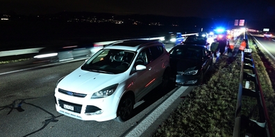 Der Unfall sorgte für grossen Rückstau im Feierabendverkehr.