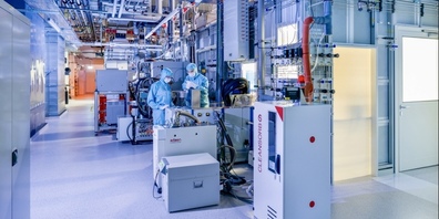 Der Reinraum Buchs kann ausgebaut werden 