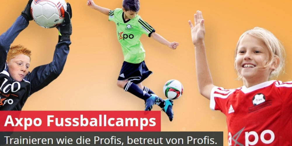 Die Axpo Fussballcamps für Kinder finden in der ganzen Schweiz statt.