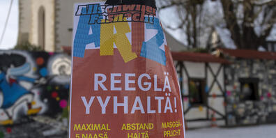 Über das Osterwochenende wurden fast 5000 Neuinfektionen mit dem Coronavirus gemeldet. Es gilt weiterhin, die Schutzmassnahmen einzuhalten. (Themenbild)