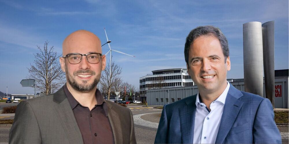 Manuel Cadonau und Jens Breu
