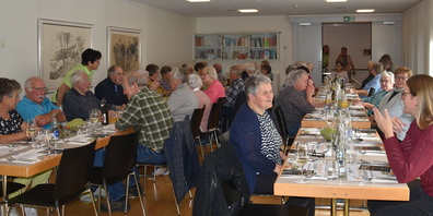 Plaudern und geniessen.