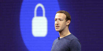 So sicher, wie es das Schloss suggeriert, waren die Daten nicht aufgehoben bei Facebook. (Archivbild)