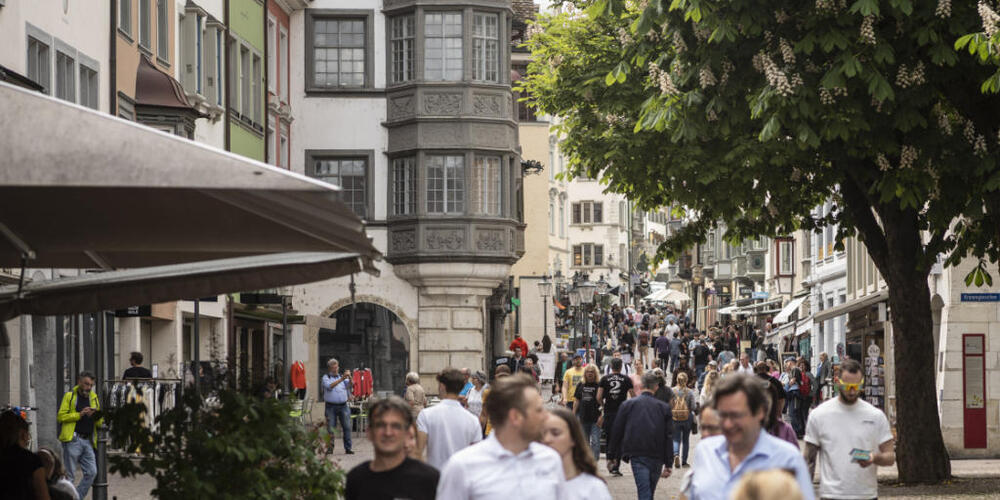 Die nominal höchsten Beiträge leistet  die Stadt Schaffhausen. (Archivbild)