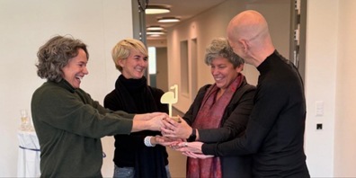 Ende Oktober fand die feierliche Schlüsselübergabe statt.