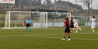 Einmal mehr rollt der Ball nicht nach Küsnachter Gusto. Der Aufsteiger verabschiedet sich mit einer Niederlage in die Winterpause.