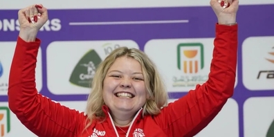 So sehen Siegerinnen aus: Weltmeisterin Anja Senti.