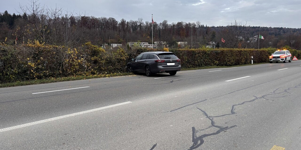 Es wurde niemand verletzt und weitere Fahrzeuge wurden nicht beschädigt.