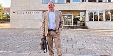 Bald schon im Gemeindehaus Gossau tätig? SVP-Kantonsrat Daniel Wäfler kandidiert fürs Gemeindepräsidium.