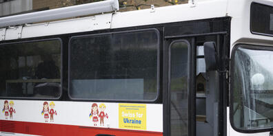 Heute Dienstag startet der St.Galler Linienbus in Richtung Ukraine. Dort wird er als mobiler Kindergarten eingesetzt.