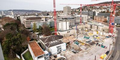 Der Grundstein für den Neubau des Universitätsspitals Zürich ist gelegt.