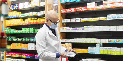 Die Apotheker in der Schweiz waren am Mittwoch stark mit der Herausgabe von Antigen-Schnelltests beschäftigt.