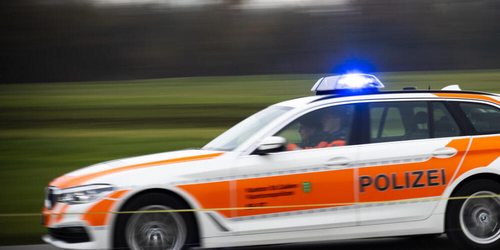 Der St. Galler Kantonspolizei wurde der Fund eines Tresors in einem Bach gemeldet. (Archivbild)