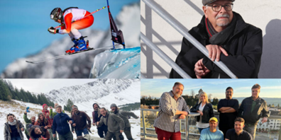 Im Uhrzeigersinn: Natalie Schär, Alfred Zimmerlin, OK Stadtfest Uster mit Rémy Beusch, Maggie Bucher, Tobias Rein, Sanjith Sivasankar, Tobias Meier und Beat Bucher, Verein Konkret.