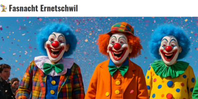 Neue Website, gleiche Fasnachtsfreude: Ernetschwil startet in die nächste Saison.